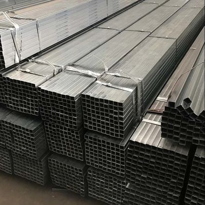 良い価格 50mm*50mm 304 316L装飾のための継ぎ目が無いステンレス製の黒い鋼鉄空の正方形の管 オンライン