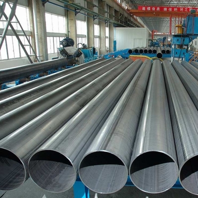 ASTM 35# 304 316 20MnGつや出しのボイラー鋼鉄長方形の円形の管6M Lehgth