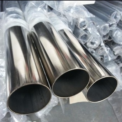 磨いた銀 304ステンレス鋼管 3000mm-12000mm 長さ