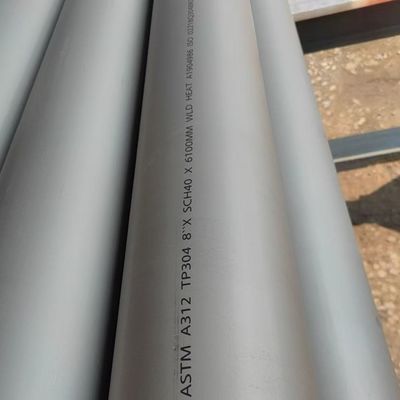 良い価格 304 316 316L  Acid-washed Matte Seamless Stainless Steel Pipe For Drinking Water Transportation オンライン