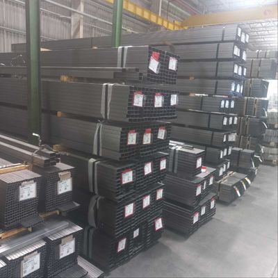 良い価格 SAE1060 60# ISO9001 認定 建築用材料用 熱巻き黒直角鋼管 オンライン